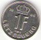 1 франк, Люксембург, 1988