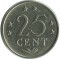 Нидерландские Антиллы, 25 центов, 1975