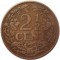 Нидерланды, 2,5 цента, 1918, KM# 150