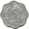 Восточно-Карибские государства, 5 центов, 1981, KM# 12