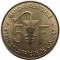 Центральная Африка, 5 франков, 1979