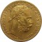 Венгрия, 20 франков - 8 форинтов, 1882, AU900, 6,45 гр