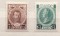 Почтовые марки Российской Империи, 1916, Надпечатка нового номинала на марках 1913 года №№ 83 и 85