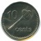 Фиджи, 10 центов, 2009, KM# 52а