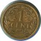 Нидерланды, 1 цент, 1915, KM# 152