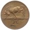 Южная Африка, 2 цента, 1980, KM# 83