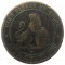 Испания, 10 сантимов, 1870, Единственный год чеканки