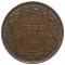 Канада, 1 цент, 1917, Кабинетная патина, KM# 21