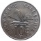 Новая Каледония, 10 франков, 1992