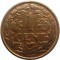 Нидерланды, 1 цент, 1922