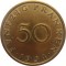 Германия(ФРГ), Саарленд, 50 франков, 1954