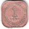 Британская  Малайя, 1 цент, 1945, KM# 6