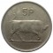 Ирландия, 5 пенсов, 1980, Тип до 1990 (большой кружок), KM# 22