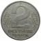ГДР, 2 марки, 1957
