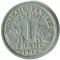 Франция, 1 франк, 1943, правительство Виши