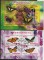 Блок марок «Бабочки» 2 шт. люкс