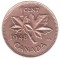 Канада, 1 цент, 1948