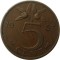 Нидерланды, 5 центов, 1957