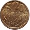 Южная Африка, 20 центов, 1992, KM# 136