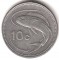 Мальта, 10 центов, 1998, KM# 96