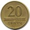 Литва, 20 центов, 1997
