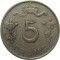 Люксембург, 5 франков, 1949
