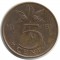 Нидерланды, 5 центов, 1980