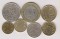 Набор монет Казахстан 1-100 тенге, 7шт.