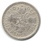 Великобритания, 6 пенсов, 1954