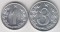 Чехословакия, 1 и 3 геллера, 1953