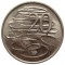 Австралия, 20 центов, 1967, KM# 66
