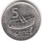 Фиджи, 5 центов, 1994, KM# 51a