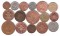 Монеты Англии, 16 шт
