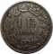 Швейцария, 1 франк, 1909