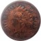 США, 1 цент, 1883, голова индейца