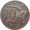 Австралия, 10 центов, 2010, большой лирохвост