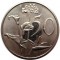 Южная Африка, 50 центов, 1973, KM# 87