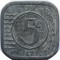 Нидерланды, 5 центов, 1942, KM# 172