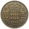 Монако, 20 франков, 1950