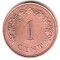 Мальта, 1 цент, 1972, KM# 8