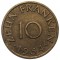 Саарланд, 10 франков, 1954, KM# 1