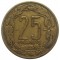 Камерун, 25 франков, 1958, KM# 26