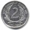 Восточно-Карибские государства, 2 цента, 2002, KM# 35