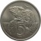 Новая Зеландия, 5 центов, 1971