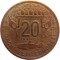 Коморские острова, 20 франков, 1964