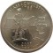 США, 25 центов, 2000, Массачусеттс, D