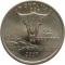 США, 25 центов, 2007, Монтана, D