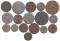 Монеты Швеции, 17 шт.