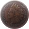 США, 1 цент, 1896, голова индейца, нечастый год, XF