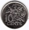 10 центов, Тринидад и Тобаго, 2004